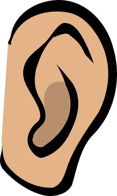 Understanding Hearing Loss cartoon ear