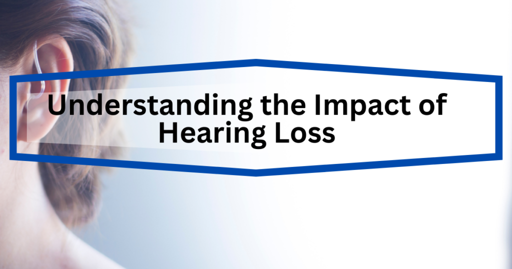 woman with hearing aid